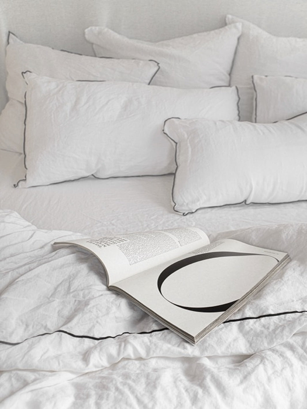 HAMPTONS CUSHION SHAM  WITH ZIPPER PACK OF 2