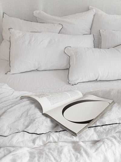 HAMPTONS CUSHION SHAM  WITH ZIPPER PACK OF 2
