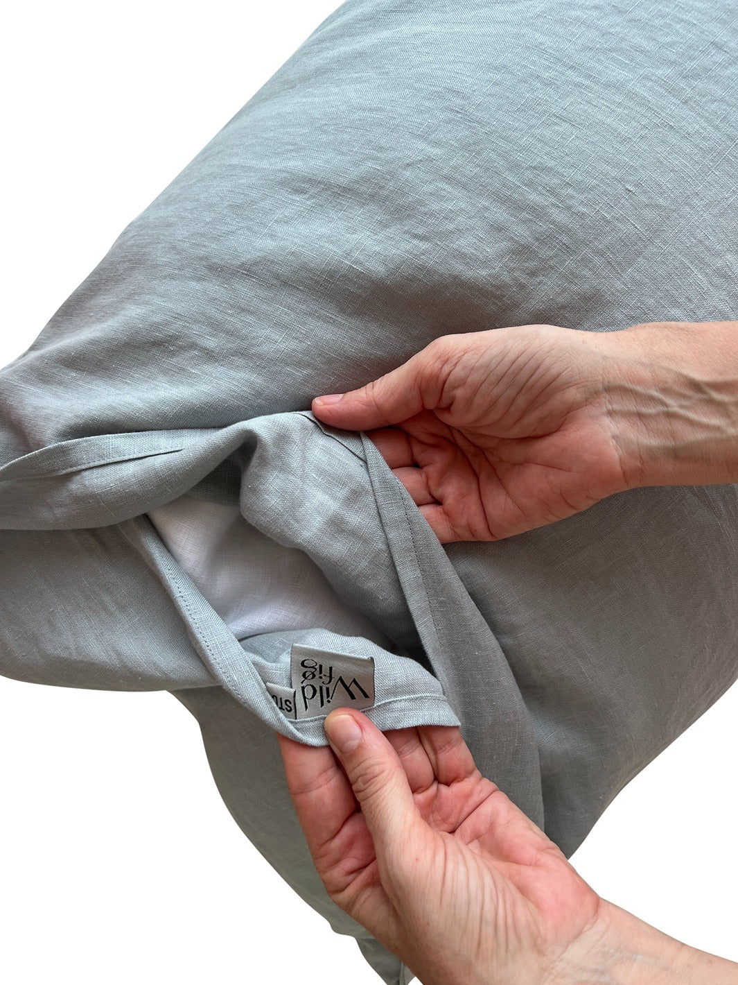 PROVINCIAL STANDARD ORGANIC LINEN PILLOW CASES PACK OF 2