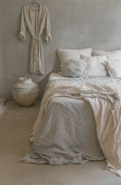 PROVINCIAL DUVET COVER 100% ORGANIC EUROPEAN LINEN