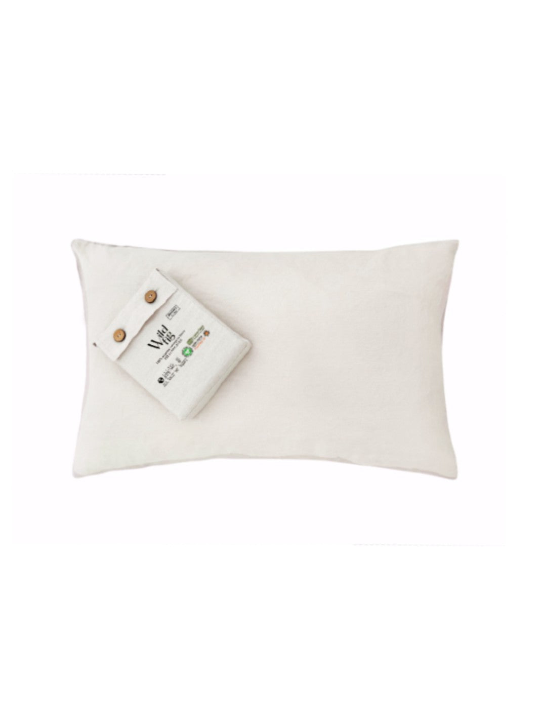 SHELL STANDARD ORGANIC LINEN PILLOW CASES PACK OF 2